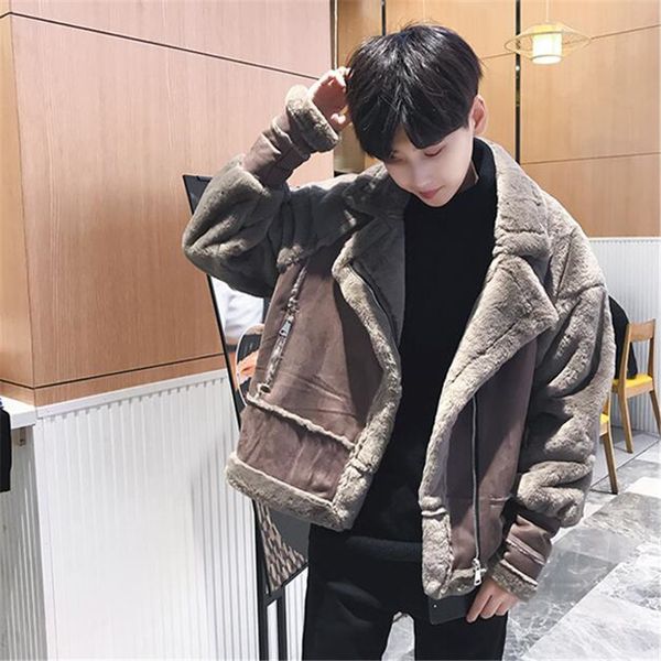 brand fashion unique deisgner gothic mens thick warm zipper coat 2021 winter coats faux leather fur men motorcycle jacket vtza, Black
brand fashion unique deisgner gothic mens thick warm zipper coat 2021 winter coats faux leather fur men motorcycle jacket vtza, Black