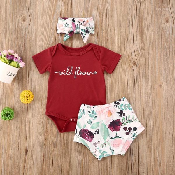 baby & children's 0-24m born toddler girls cotton clothes set letter printed +floral shorts+headband 3pcs suits clothing sets1, White
baby & children's 0-24m born toddler girls cotton clothes set letter printed +floral shorts+headband 3pcs suits clothing sets1, White