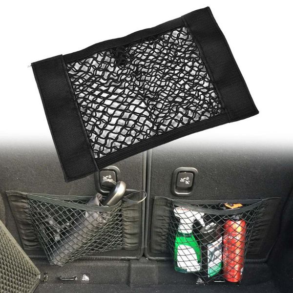 car organizer trunk elastic string net bag magic sticker mesh seatback storage pocket cage auto back rear seat
car organizer trunk elastic string net bag magic sticker mesh seatback storage pocket cage auto back rear seat