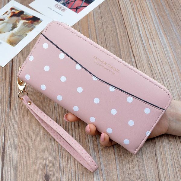 wallets 2021 women's wallet long zipper korean student point large capacity handbag soft, Red;black
wallets 2021 women's wallet long zipper korean student point large capacity handbag soft, Red;black