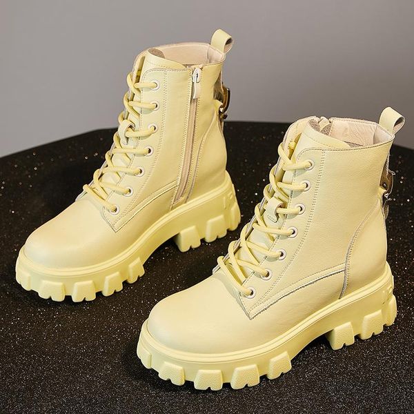 boots liang nian autumn and winter women's shoes warm real leather riding locomotive soft anti slip, Black
boots liang nian autumn and winter women's shoes warm real leather riding locomotive soft anti slip, Black