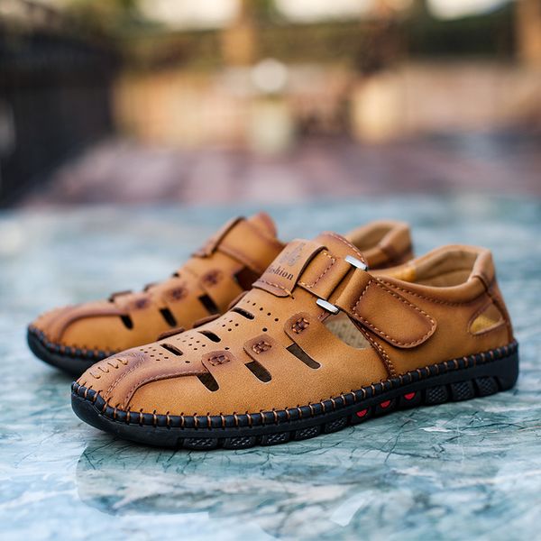 2020 new cross-border foreign trade new mens hollow-out casual shoes british handmade stitching leather shoes korean breathable plus size me, Black 
2020 new cross-border foreign trade new mens hollow-out casual shoes british handmade stitching leather shoes korean breathable plus size me, Black