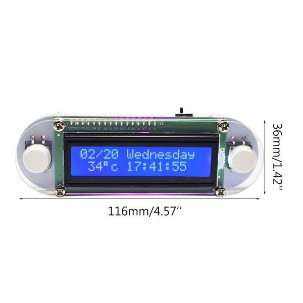 timers 69hf candlelight effect lcd1602 vibration clock diy kit electronic learning kits gift
timers 69hf candlelight effect lcd1602 vibration clock diy kit electronic learning kits gift