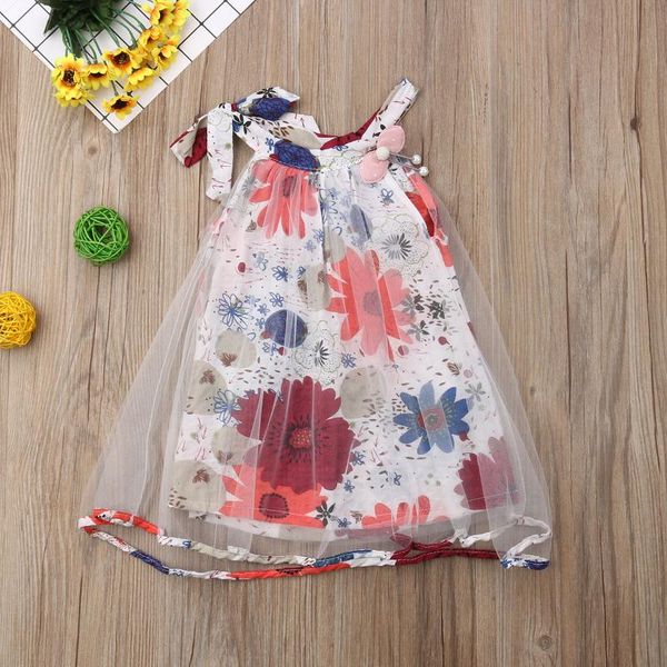 us fancy kids baby girl flower dress lace tutu party gown pageant dress sundress, Blue 
us fancy kids baby girl flower dress lace tutu party gown pageant dress sundress, Blue