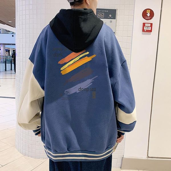 men's jackets 2021 fashion patch designs bomber men harajuku streetwear hip hop baseball coats plus size clothing, Black;brown
men's jackets 2021 fashion patch designs bomber men harajuku streetwear hip hop baseball coats plus size clothing, Black;brown