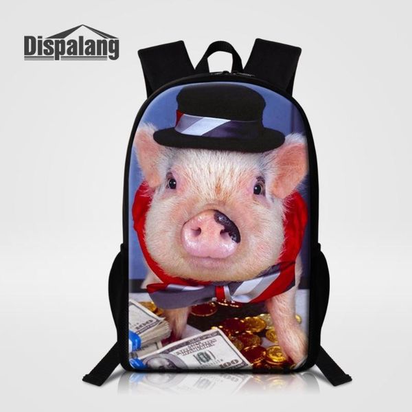 backpack dispalang women men fashion cute pig animal print school bags for teenagers girls large capacity casual backpacks
backpack dispalang women men fashion cute pig animal print school bags for teenagers girls large capacity casual backpacks