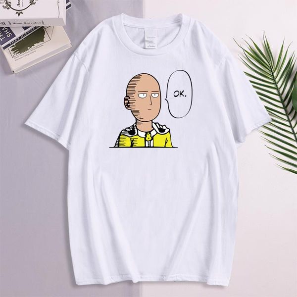 men's t-shirts one punch man anime print t-shirt mens casual tees japan harajukua style loose round neck clothing girl slim funny tshir, White;black
men's t-shirts one punch man anime print t-shirt mens casual tees japan harajukua style loose round neck clothing girl slim funny tshir, White;black