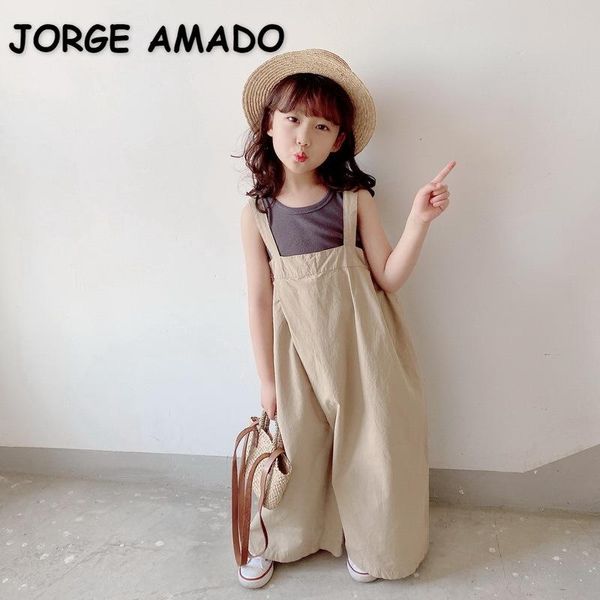 jumpsuits 2021 japanese style spring baby girls overalls pants solid color elastic waist loose kids casual clothes e2111, Blue
jumpsuits 2021 japanese style spring baby girls overalls pants solid color elastic waist loose kids casual clothes e2111, Blue
