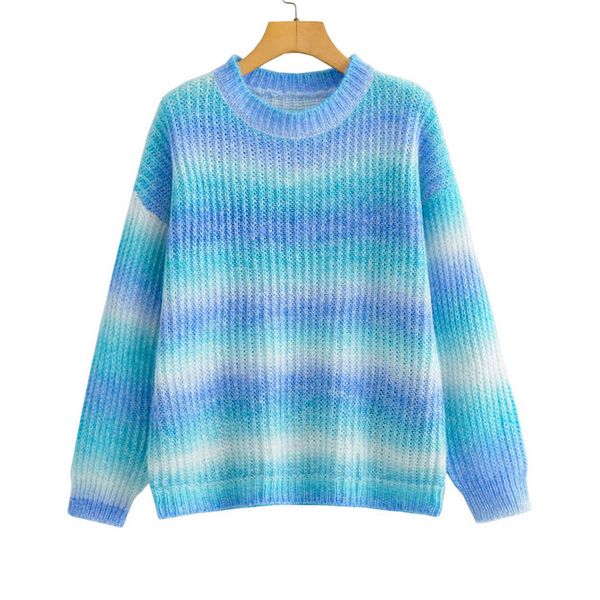 blsqr gradient elegant sweaters women 2021 o-neck vintage chic sweater female striped casual fashion sweater lady y1110, White;black
blsqr gradient elegant sweaters women 2021 o-neck vintage chic sweater female striped casual fashion sweater lady y1110, White;black