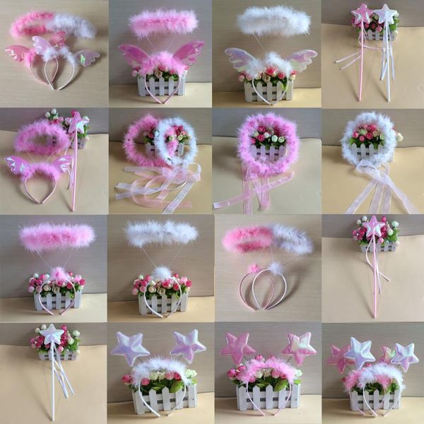 2021 new halloween feather angel halo ring headband kids girl princess hairbands fairy wands performance prop party favors
2021 new halloween feather angel halo ring headband kids girl princess hairbands fairy wands performance prop party favors
