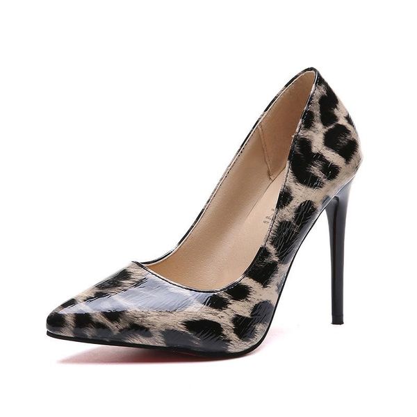 dress shoes plus size 34-44 shadow women pointed toe pumps patent leather high heels boat wedding zapatos mujer leopard 10cm, Black
dress shoes plus size 34-44 shadow women pointed toe pumps patent leather high heels boat wedding zapatos mujer leopard 10cm, Black