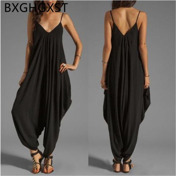 women's jumpsuits & rompers summer jumpsuit party plus size beach v neck boho casual 2xl loose red womens jumpsuites for ladies, Black;white
women's jumpsuits & rompers summer jumpsuit party plus size beach v neck boho casual 2xl loose red womens jumpsuites for ladies, Black;white