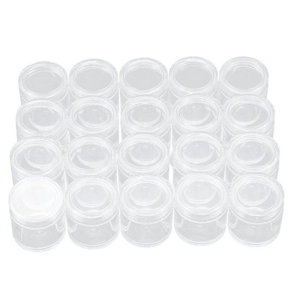 nail art kits 20pcs plastic round clear empty beauty storage box jar case container
nail art kits 20pcs plastic round clear empty beauty storage box jar case container
