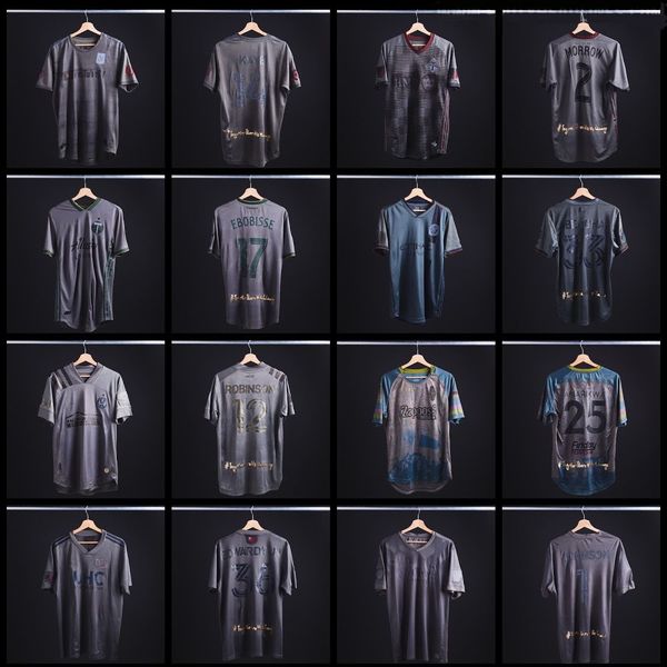 2021 2022 mls special black out collection la galaxy soccer jerseys 21 22 black history month cincinnati atlanta football shirt, Black;yellow
2021 2022 mls special black out collection la galaxy soccer jerseys 21 22 black history month cincinnati atlanta football shirt, Black;yellow