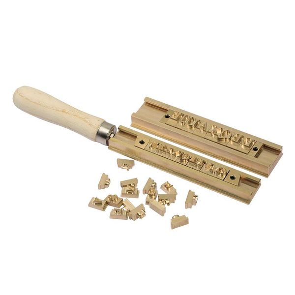 craft tools diy flexible customized logo mould t-slot shape easy to use stamp foil copper mold with letters numbers symbols press
craft tools diy flexible customized logo mould t-slot shape easy to use stamp foil copper mold with letters numbers symbols press