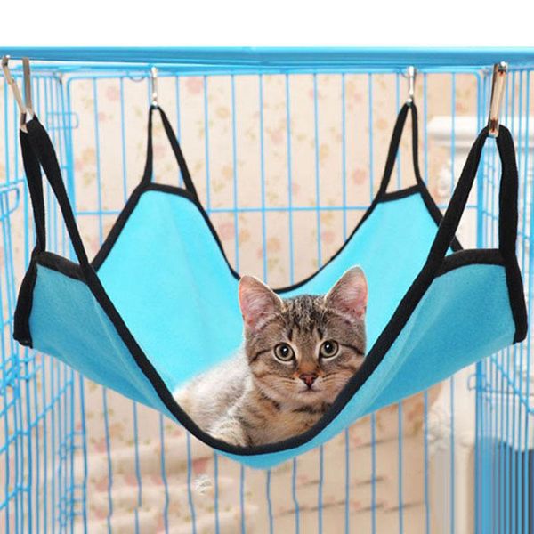 cat beds & furniture 1* pet hammock+4* hanger puppy hanging hammock cot bed fleece cushion mat for fun sleep yellow/ electric blue/ gray
cat beds & furniture 1* pet hammock+4* hanger puppy hanging hammock cot bed fleece cushion mat for fun sleep yellow/ electric blue/ gray