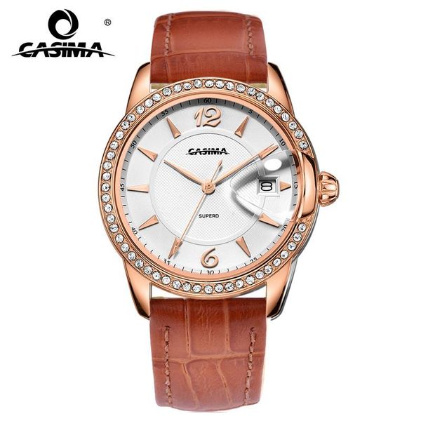 wristwatches casima watches women fashion casual grace ladies quartz watch women's waterproof #2631, Slivery;brown
wristwatches casima watches women fashion casual grace ladies quartz watch women's waterproof #2631, Slivery;brown