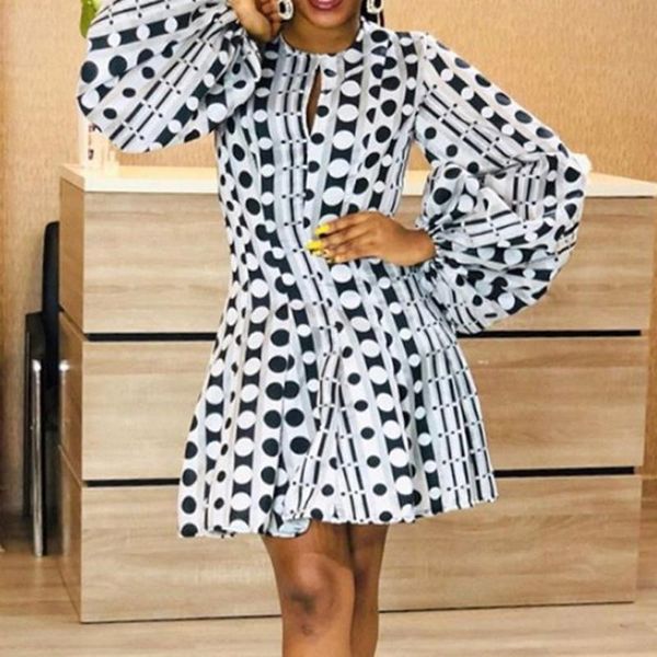 casual dresses women boho oversized dress polka dots patchwork pullover long sleeve fashion sweet home office lady young female african, Black;gray
casual dresses women boho oversized dress polka dots patchwork pullover long sleeve fashion sweet home office lady young female african, Black;gray
