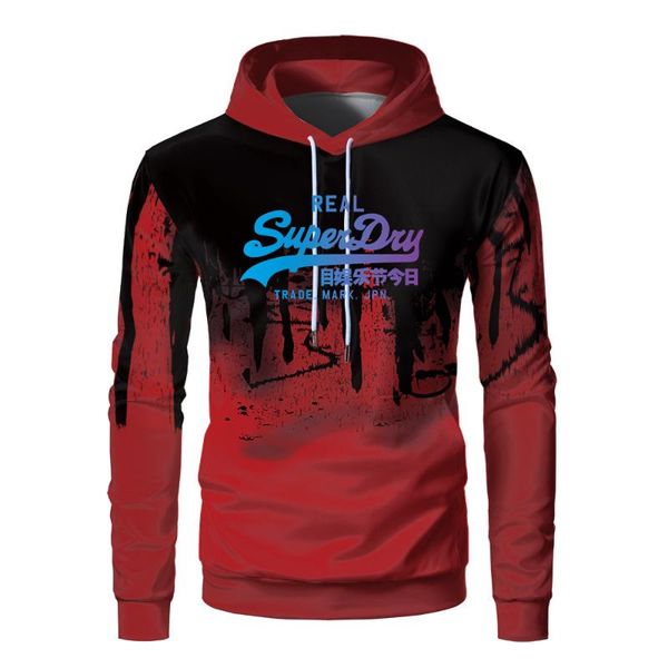 men's hoodies & sweatshirts fashion hoody men splash ink male show clothing hip hop sportswear printed plus fleece warm threaded cuffs, Black
men's hoodies & sweatshirts fashion hoody men splash ink male show clothing hip hop sportswear printed plus fleece warm threaded cuffs, Black