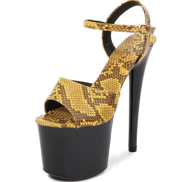 firmranch women's shoes summer 17cm/20cm stiletto platform snake pattern super high heel sandals, Black
firmranch women's shoes summer 17cm/20cm stiletto platform snake pattern super high heel sandals, Black