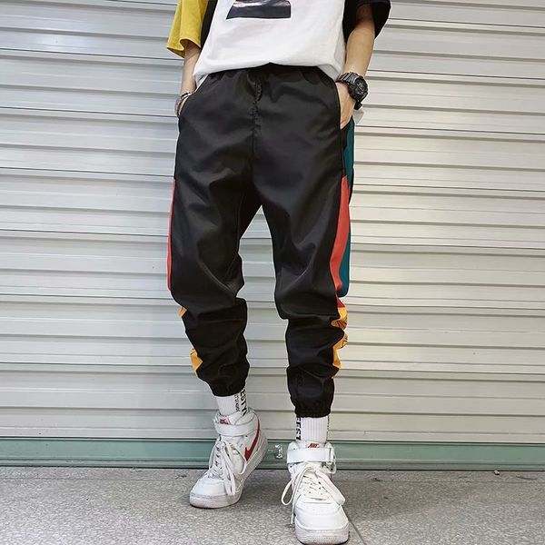 streetwear hip hop joggers pants men loose harem pants male ankle length trousers elastic waist sweatpants mens casual pants c0222, Black
streetwear hip hop joggers pants men loose harem pants male ankle length trousers elastic waist sweatpants mens casual pants c0222, Black