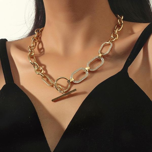 pendant necklaces ornapeadia fashion all-match temperament geometric thick chain crystal luxury jewelry ot buckle necklace women's acce, Silver
pendant necklaces ornapeadia fashion all-match temperament geometric thick chain crystal luxury jewelry ot buckle necklace women's acce, Silver
