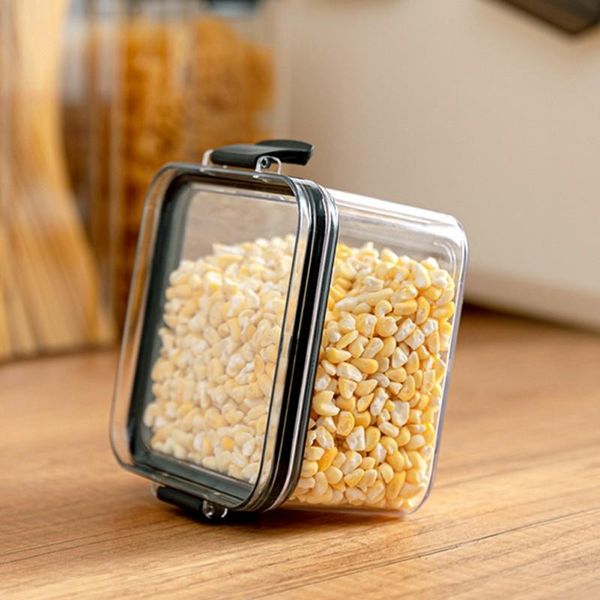 storage bottles & jars kitchen container coarse grain pasta box square plastic with lid multi size
storage bottles & jars kitchen container coarse grain pasta box square plastic with lid multi size