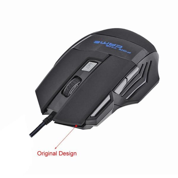 5500DPI Wired Gaming Mouse Professional USB Cable LED Optical Gamer Mouse for Computer Laptop PC Mice
5500DPI Wired Gaming Mouse Professional USB Cable LED Optical Gamer Mouse for Computer Laptop PC Mice