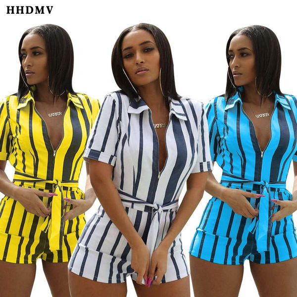 women's jumpsuits & rompers hhdmv ghm16094 street casual tooling style short sleeve lapel zipper sashes pockets striped pants, Black;white
women's jumpsuits & rompers hhdmv ghm16094 street casual tooling style short sleeve lapel zipper sashes pockets striped pants, Black;white
