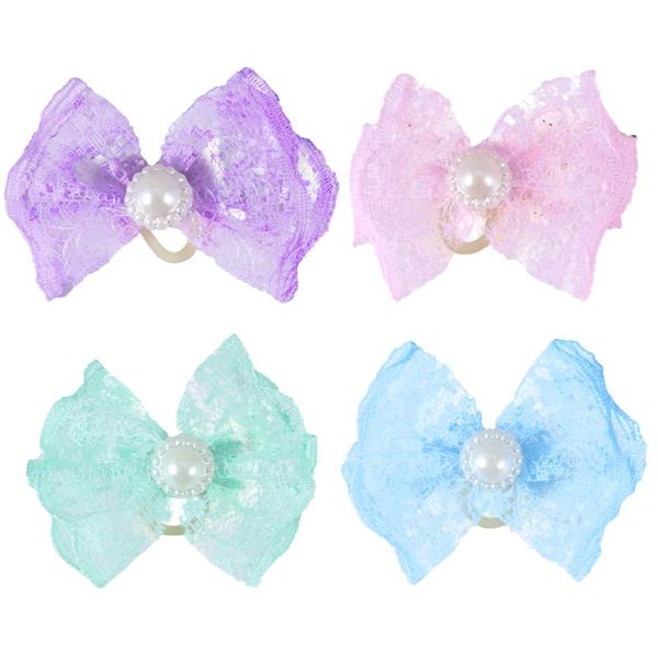 20pcs adorable rubber hair band flower hair rope lace tie bowknot headwear for pet cat dog puppy (blue purple and ligh
20pcs adorable rubber hair band flower hair rope lace tie bowknot headwear for pet cat dog puppy (blue purple and ligh