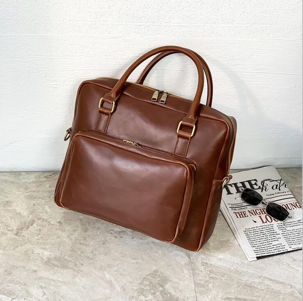 outlet mens shoulder bag retro crazy horse leather business briefcase solid color coffee large fashion handbag street fashions pocket decora
outlet mens shoulder bag retro crazy horse leather business briefcase solid color coffee large fashion handbag street fashions pocket decora