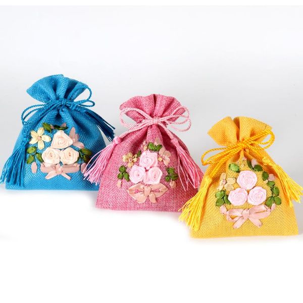 gift wrap tassel small linen cloth bags drawstring party handmade ribbon embroidery wedding favor jewelry packaging 10pcs/
gift wrap tassel small linen cloth bags drawstring party handmade ribbon embroidery wedding favor jewelry packaging 10pcs/