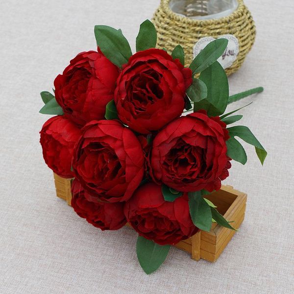 decorative flowers & wreaths 7 heads artificial peony bouquets wedding arrangement silk peonies flower home table decoration
decorative flowers & wreaths 7 heads artificial peony bouquets wedding arrangement silk peonies flower home table decoration