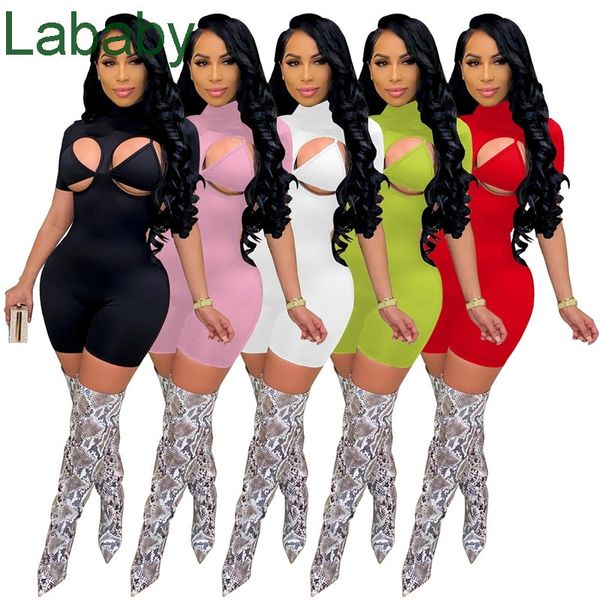 women short sleeve jumpsuit tight underwear rompers round neck high neck fashion pullover comfortable clubwear, Gray
women short sleeve jumpsuit tight underwear rompers round neck high neck fashion pullover comfortable clubwear, Gray