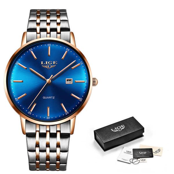 lige watch for man all steel sport watch men waterproof clock mens watches brand luxury wristwatch relogio masculino 210527, Slivery;brown
lige watch for man all steel sport watch men waterproof clock mens watches brand luxury wristwatch relogio masculino 210527, Slivery;brown
