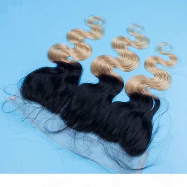 virgin brazilian 1b 613 blonde ombre lace frontal closure 13x4 bleached knots two tone body wave ear to ear full lace frontal pieces, Black;brown
virgin brazilian 1b 613 blonde ombre lace frontal closure 13x4 bleached knots two tone body wave ear to ear full lace frontal pieces, Black;brown