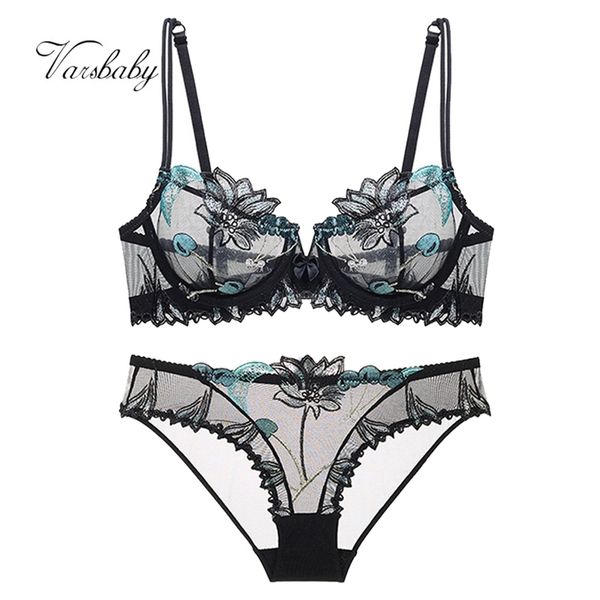 varsbaby lingerie floral lace transparent breathable women's underwear bra set for women 210820, Red;black
varsbaby lingerie floral lace transparent breathable women's underwear bra set for women 210820, Red;black