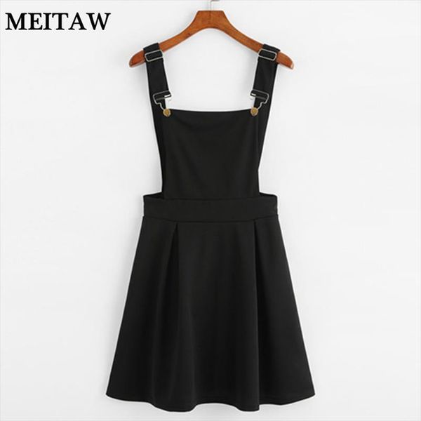 summer mini party casual women dress sleeveless zip up back pinafore autumn black pleated overall plus size, Black;gray
summer mini party casual women dress sleeveless zip up back pinafore autumn black pleated overall plus size, Black;gray