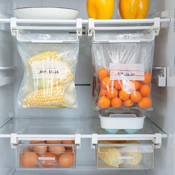 hooks & rails refrigerator hanging storage rack clip under-shelf sliding tray bags zip-bag fresh holder kitchen organizer
hooks & rails refrigerator hanging storage rack clip under-shelf sliding tray bags zip-bag fresh holder kitchen organizer