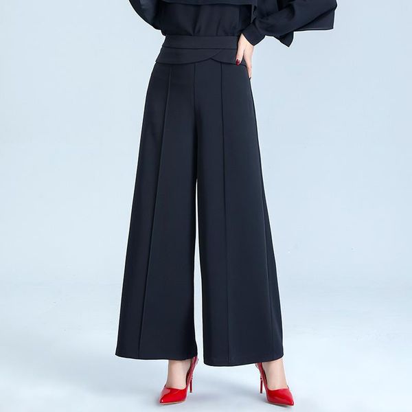 women's pants & capris spring 2021 high waist flared women loose wide leg solid color casual trousers quality, Black;white
women's pants & capris spring 2021 high waist flared women loose wide leg solid color casual trousers quality, Black;white