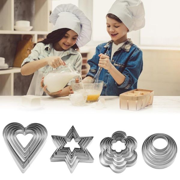 baking moulds 20pcs stainless steel cookie biscuit diy mold star heart round mould tools cutter cake decorating
baking moulds 20pcs stainless steel cookie biscuit diy mold star heart round mould tools cutter cake decorating