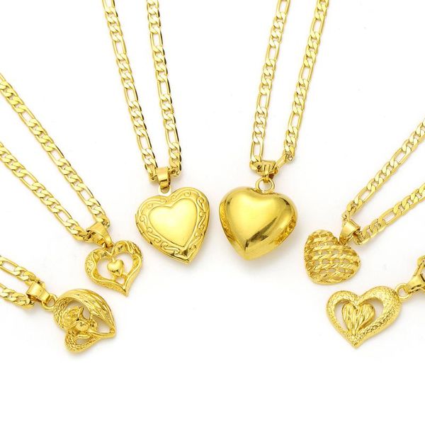 charms bangrui gold color heart love pendant 60cm necklaces for women/girls classic elegant africa arab party gifts, Bronze;silver
charms bangrui gold color heart love pendant 60cm necklaces for women/girls classic elegant africa arab party gifts, Bronze;silver