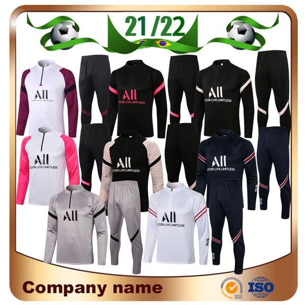 21/22 tracksuit men football training suit 2023 mbappe kean sergio ramos marquinhos verratti kimpembe long sleeveenfants kids chandal kits s, Black
21/22 tracksuit men football training suit 2023 mbappe kean sergio ramos marquinhos verratti kimpembe long sleeveenfants kids chandal kits s, Black