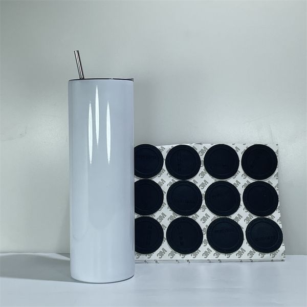 30oz sublimation straight skinny tumbler metal straw rubber bottoms thermal transfer water bottle insulation coffee mug drinking cup white b
30oz sublimation straight skinny tumbler metal straw rubber bottoms thermal transfer water bottle insulation coffee mug drinking cup white b