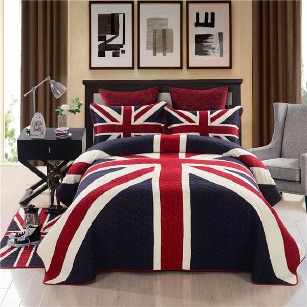 comforters & sets chausub bedspreads quilt set 3pcs british flag patchwork cotton quilts quilted bed cover shams king queen size coverlet bl
comforters & sets chausub bedspreads quilt set 3pcs british flag patchwork cotton quilts quilted bed cover shams king queen size coverlet bl