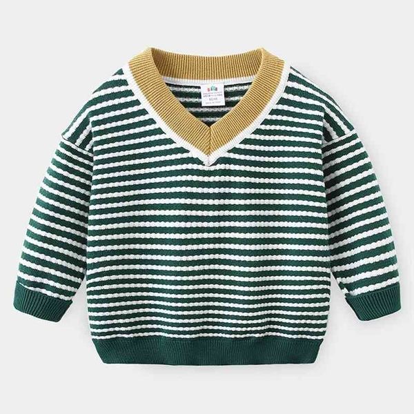 spring autumn winter 2-10 years knitted school student color patchwork handsome striped v-neck sweaters for baby kids boys 210701, Blue
spring autumn winter 2-10 years knitted school student color patchwork handsome striped v-neck sweaters for baby kids boys 210701, Blue