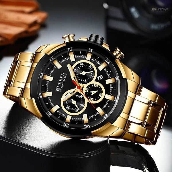 montre homme business stainless steel men's quartz watches chronograph casual fashion luminous clock date male 2021 wristwatches, Slivery;brown
montre homme business stainless steel men's quartz watches chronograph casual fashion luminous clock date male 2021 wristwatches, Slivery;brown