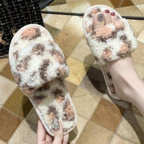 slippers women indoor fashion flip flop non-slip leopard print curly plush shoes winter female warm casual ll428, Black
slippers women indoor fashion flip flop non-slip leopard print curly plush shoes winter female warm casual ll428, Black