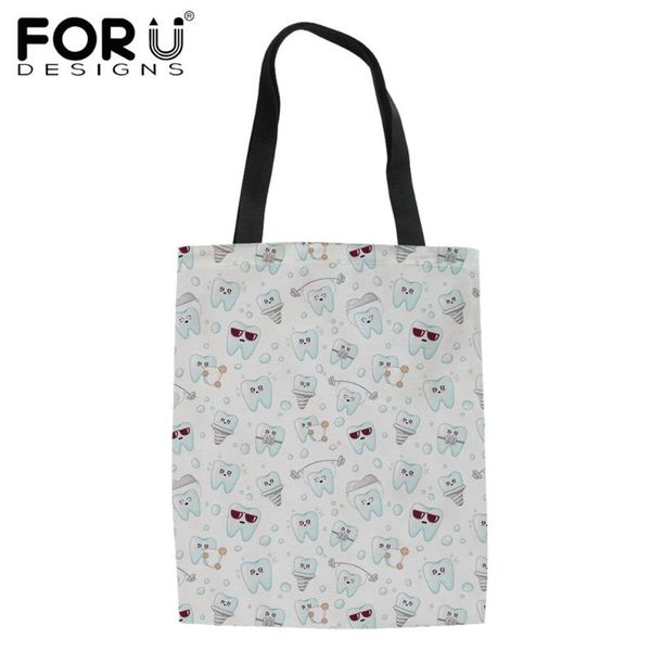 evening bags forudesigns cartoon teeth pattern women shoulder tote bag female casual leisure white reusable eco foldable canvas shopping
evening bags forudesigns cartoon teeth pattern women shoulder tote bag female casual leisure white reusable eco foldable canvas shopping