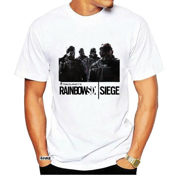 women's t-shirt men t shirt rainbow six siege tom clancy original design fashion women 4538a, White
women's t-shirt men t shirt rainbow six siege tom clancy original design fashion women 4538a, White